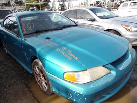 1995 FORD MUSTANG TEAL CPE 3.8L MT F18020